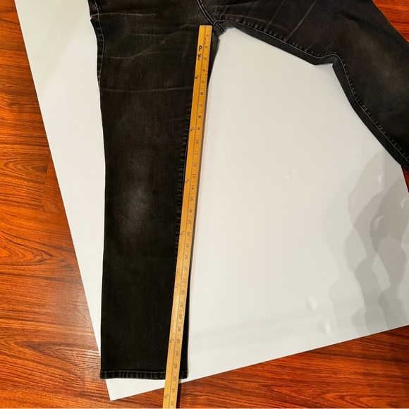 💖 Vintage Y2K Black Levi’s 505 Straight Leg Jeans - Picture 14 of 17